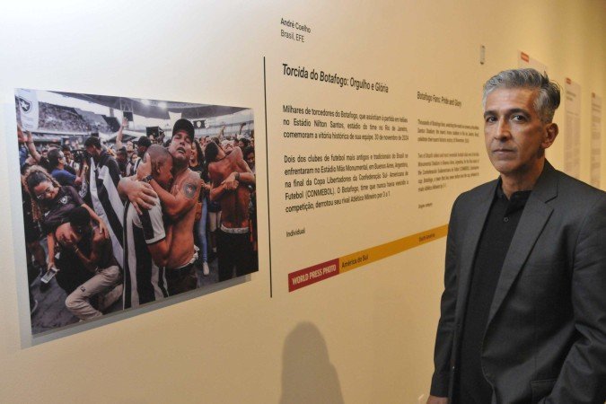  13/08/2025. Crédito: Minervino Júnior/CB/D.A Press. Brasil.  Brasilia - DF. Caixa Cultural aniversário de 45 anos e lançameto da exposição fotográfica World Press Photo. André Coelho Fotojornalista