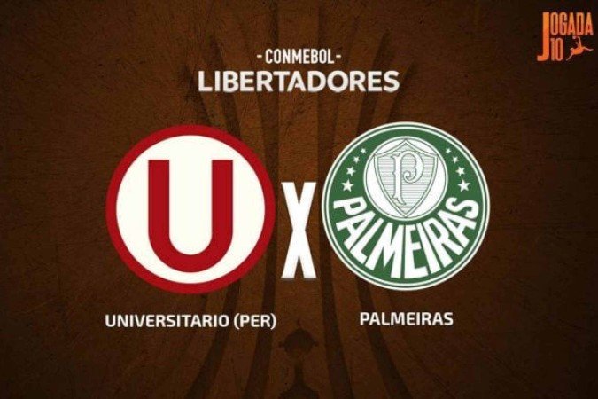 Palmeiras vai até Lima para encarar o Universitario, pelas oitavas de final da Libertadores - Foto: Arte/Jogada10 - (crédito: Foto: Arte/Jogada10) Palmeiras vai até Lima para encarar o Universitario, pelas oitavas de final da Libertadores - Foto: Arte/Jogada10 - (crédito: Foto: Arte/Jogada10)