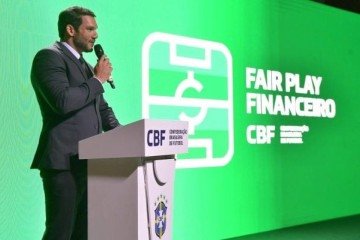 Samir Xaud, presidente da CBF, considera o fair play financeiro tema urgente para o futebol brasileiro  -  (crédito: Foto: Staff Images/CBF)