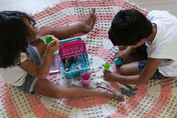 Unicef chama atenção para a necessidade de fortalecer a proteção ambiental e as políticas de enfrentamento de atividades ilícitas na região como uma das estratégias para proteger as crianças
 -  (crédito: Fábio Rodrigues Pozzebom/Agência Brasil)