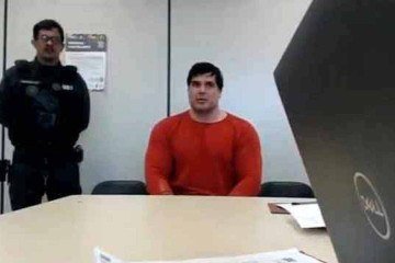 Renê afirmou que não sabia ter matado o gari até ser abordado pela polícia -  (crédito: REPRODUÇÃO)