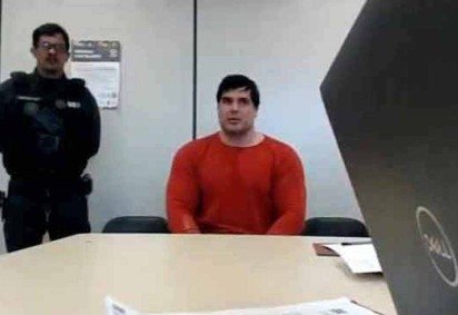 Durante audiência de custódia, Renê Nogueira voltou a 
afirmar que não disparou contra a vítima e não passou pelo local do crime  -  (crédito: REPRODUÇÃO)