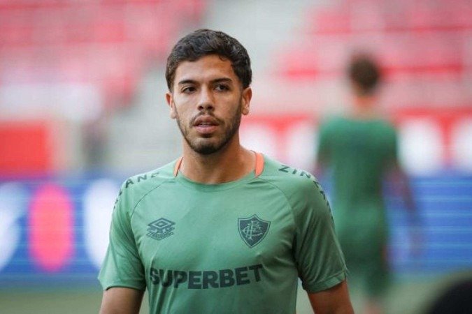 Após desfalque na última partida, Nonato retorna às atividades com o grupo do Fluminense -  (crédito: Foto: Marcelo Gonçalves / Fluminense )