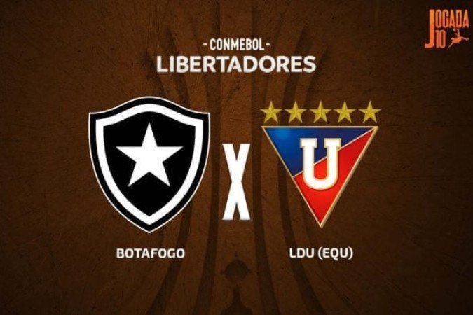 Botafogo defende o cinturão de campeão continental  -  (crédito: Foto: Arte Jogada10)