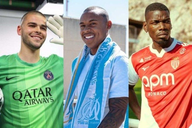 Guia J10 da Ligue 1: confira como chegam os 18 times -  (crédito: Fotos: Divulgação)
