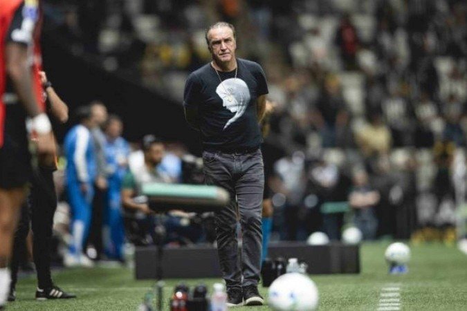 Treinador mudou tudo no intervalo e conseguiu a vitória - (crédito: Foto: Pedro Souza / Atlético) Treinador mudou tudo no intervalo e conseguiu a vitória - (crédito: Foto: Pedro Souza / Atlético)