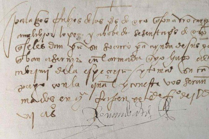 FBI devolve ao México documento roubado de conquistador espanhol -  (crédito: BBC Geral)