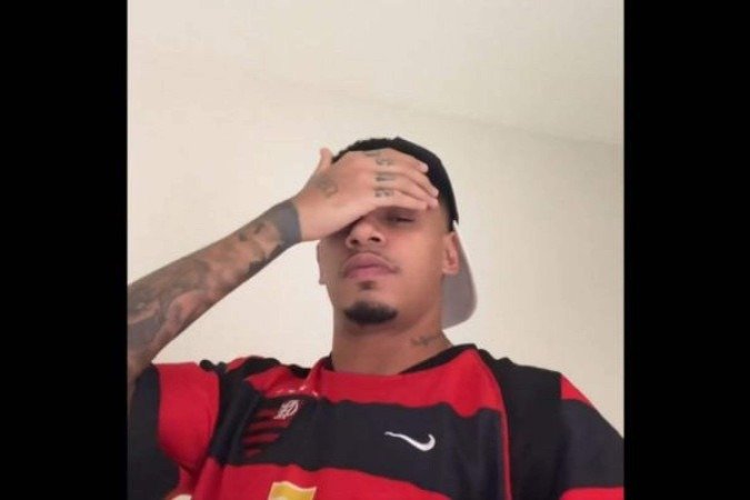 MC Maneirinho protesta contra geração de torcedores do Flamengo -  (crédito: Foto: Reprodução)