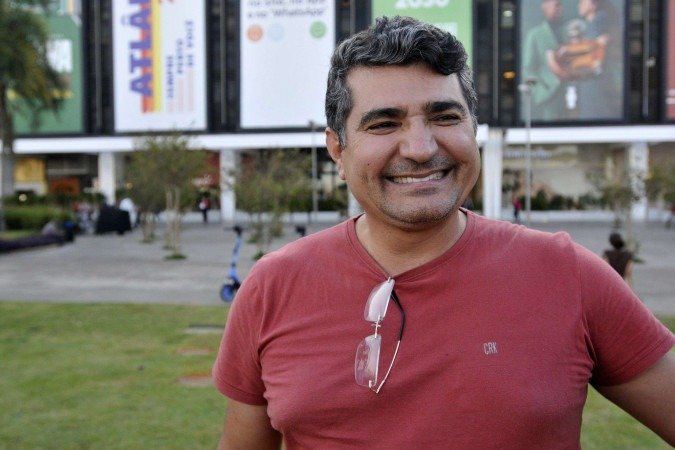 Evandro Braga prefere escutar uma boa história para rir
