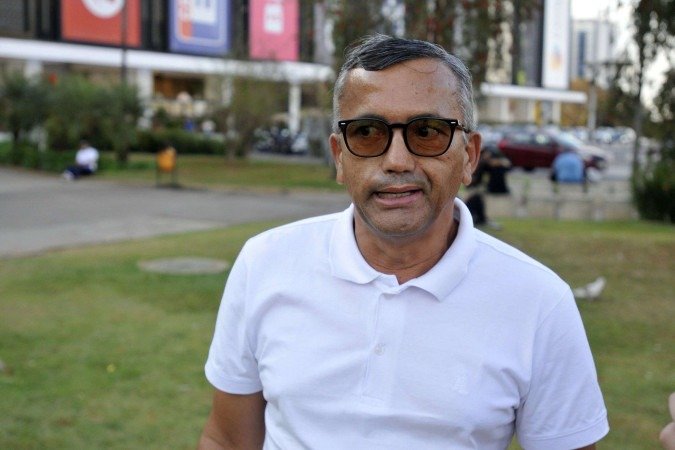 Baltazar Silva sempre conta piadas para os amigos
