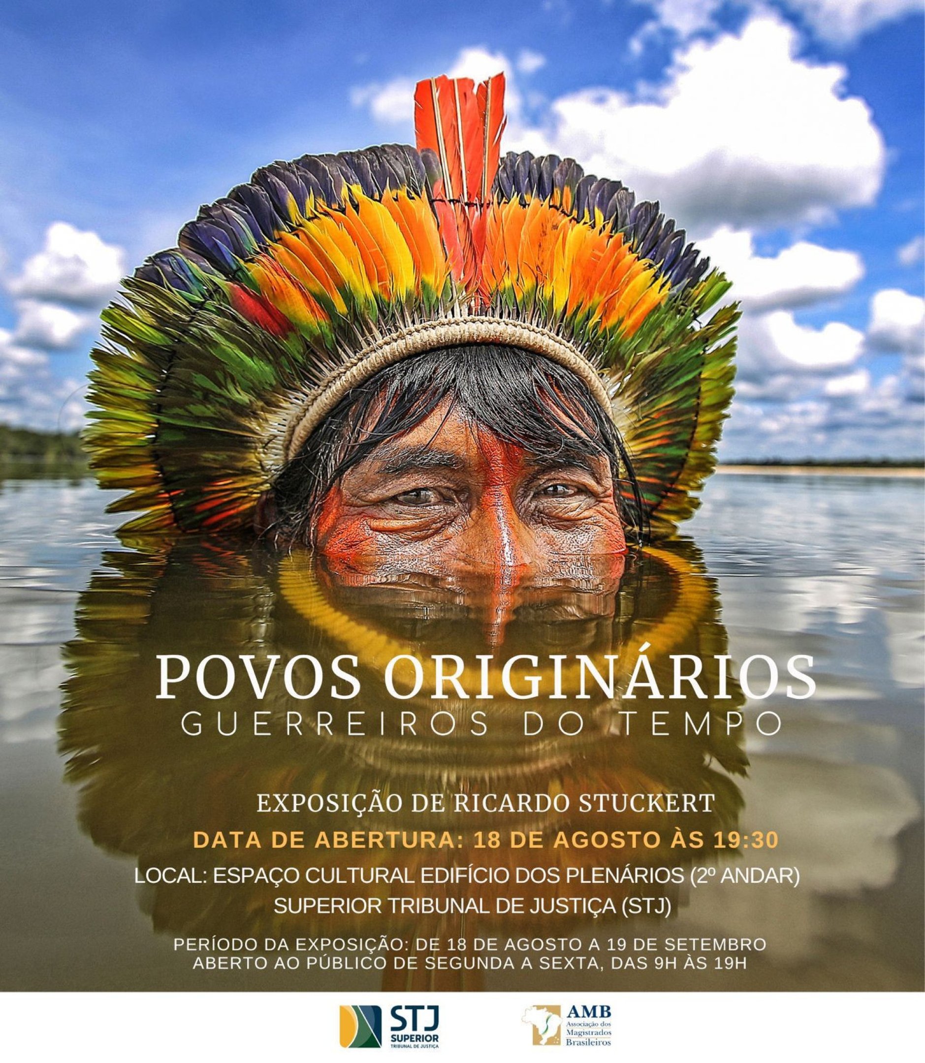 Fotógrafo Ricardo Stuckert faz exposição sobre povos indígenas no STJ