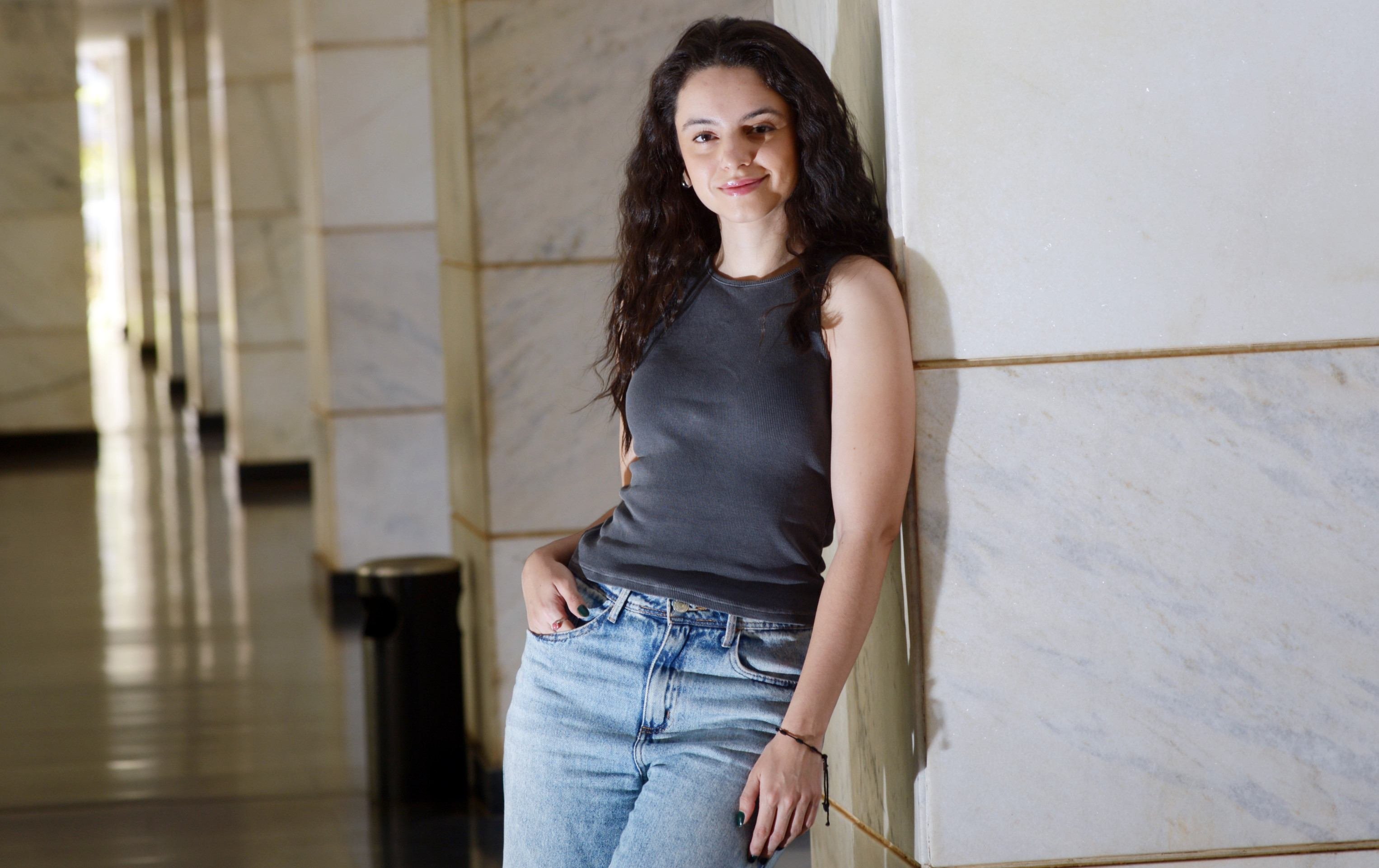  15/08/2025 Ed Alves CB/DA Press. Cidades. Dia do Solteiro. Na foto, Isadora Franklin. 