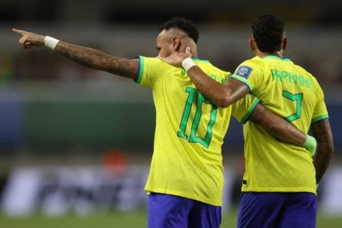 A estratégia também é tentar aproveitar a popularidade da Seleção Brasileira. Um outro detalhe que pode contribuir para o aumento da audiência pode ser o retorno de Neymar aos convocados - (crédito: Lucas Figueiredo/CBF) A estratégia também é tentar aproveitar a popularidade da Seleção Brasileira. Um outro detalhe que pode contribuir para o aumento da audiência pode ser o retorno de Neymar aos convocados - (crédito: Lucas Figueiredo/CBF)