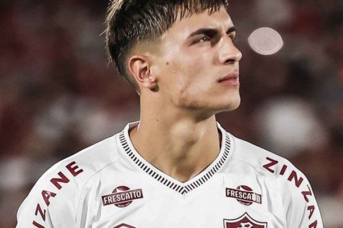 Bernal, do Fluminense, tem despertador o interesse de clubes europeus -  (crédito: Foto: Lucas Merçon/Fluminense)