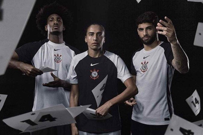 Corinthians anuncia renovação de contrato com a Nike -  (crédito: Foto: Divulgação/ Nike)