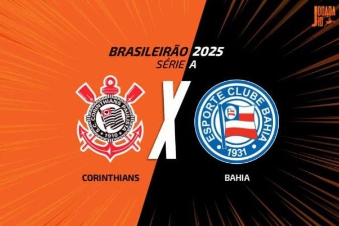 Corinthians encara o Bahia na abertura do returno do Brasileirão - (crédito: Foto: Arte/Jogada10) Corinthians encara o Bahia na abertura do returno do Brasileirão - (crédito: Foto: Arte/Jogada10)