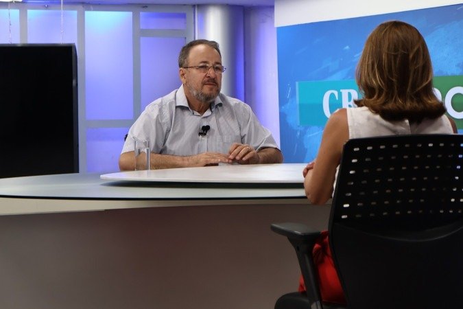 15/08/2025 Bruna Gaston CB/DA Press. CB Agro, Marcelo Ayres pesquisador da Embrapa. Na bancada Roberto Fonseca e Sibele Negromonte
- (crédito: Bruna Gaston/CB/D.A Press) 15/08/2025 Bruna Gaston CB/DA Press. CB Agro, Marcelo Ayres pesquisador da Embrapa. Na bancada Roberto Fonseca e Sibele Negromonte
- (crédito: Bruna Gaston/CB/D.A Press)