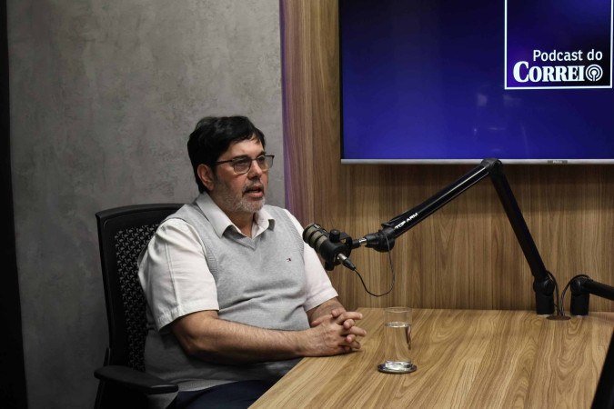 15/08/2025 Bruna Gaston CB/DA Press. Podcast do Correio, Carlos Longo reitor da Universidade da Católica de Brasília. Na bancada Mariana Niederauer e Sibele Negromonte
- (crédito: Bruna Gaston CB/DA Press) 15/08/2025 Bruna Gaston CB/DA Press. Podcast do Correio, Carlos Longo reitor da Universidade da Católica de Brasília. Na bancada Mariana Niederauer e Sibele Negromonte
- (crédito: Bruna Gaston CB/DA Press)