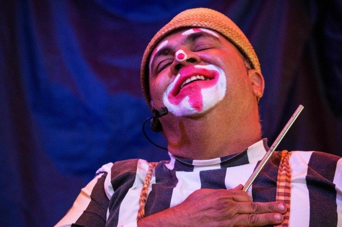 Evento no Batalhão das Artes homenageia o palhaço Mestre Mandioca Frita e reúne artistas locais e do Ceará  -  (crédito: Divulgação)