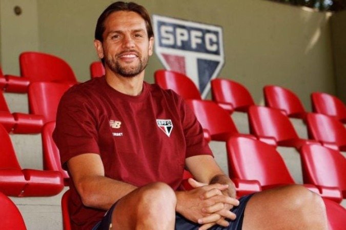 Jogador está de volta ao Tricolor Paulista após anos de sucesso na Europa - (crédito: Foto: Miguel Schincariol / São Paulo FC) Jogador está de volta ao Tricolor Paulista após anos de sucesso na Europa - (crédito: Foto: Miguel Schincariol / São Paulo FC)