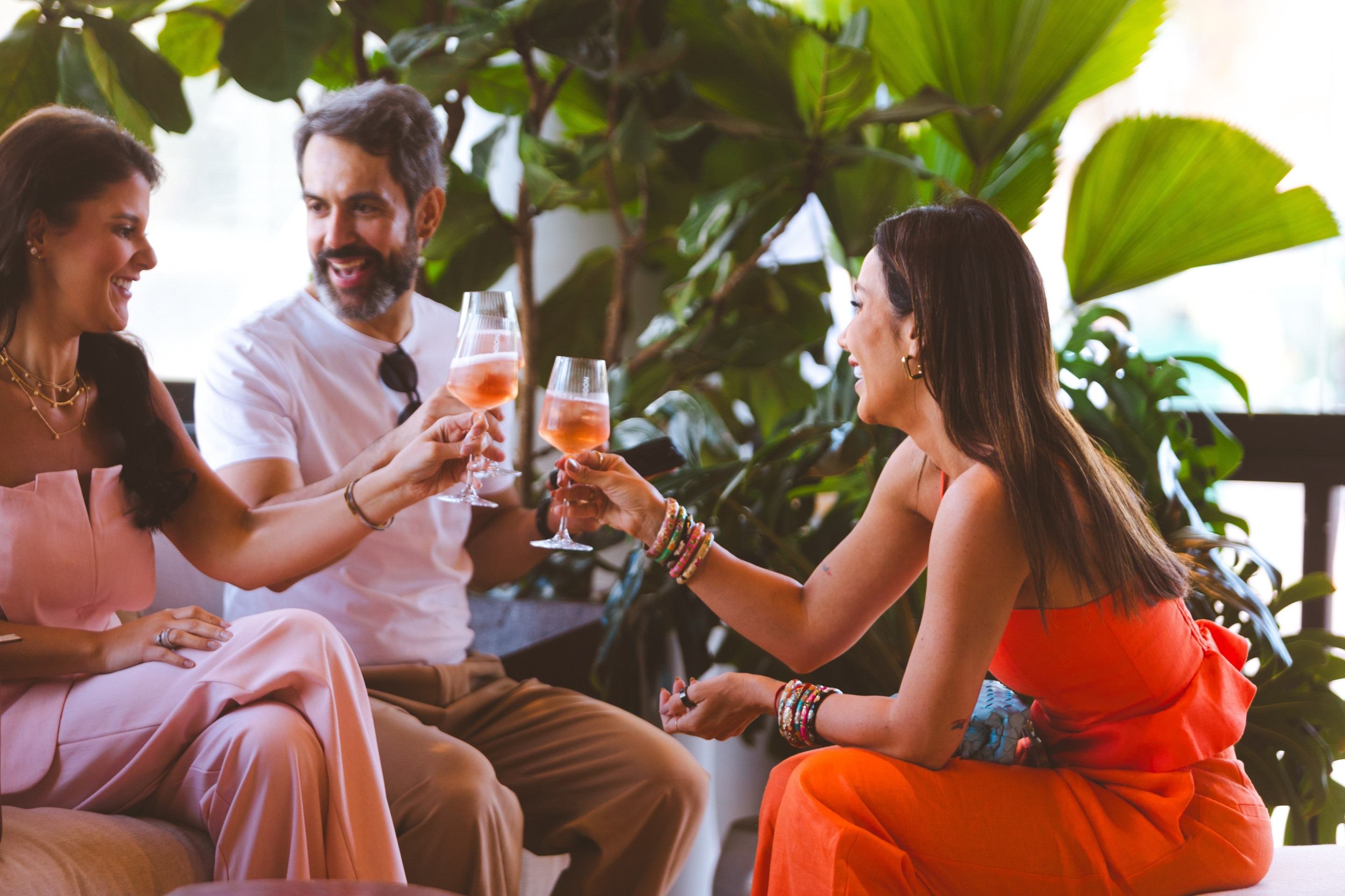 Reserva Jardim Botânico recebe convidados em almoço exclusivo com Chandon e Rosario Tessier