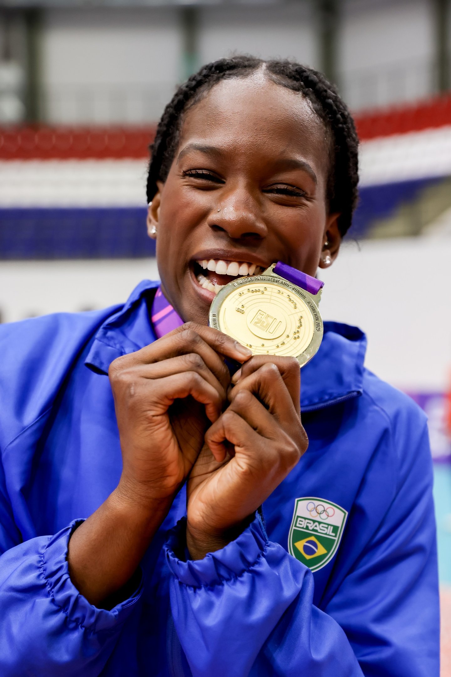 A central Lívia é um dos elos de Brasília com a medalha de ouro do vôlei no Pan Júnior