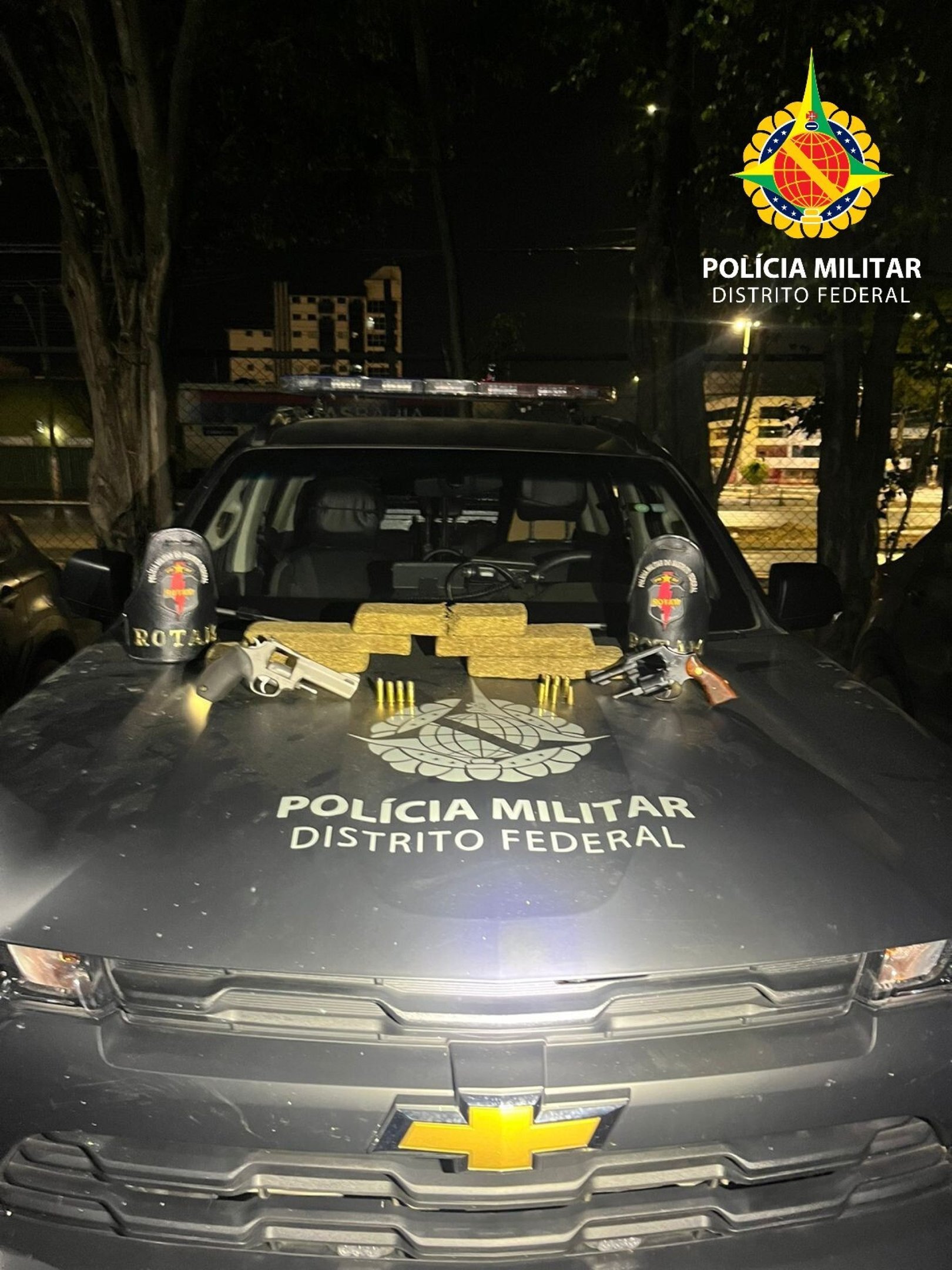 Confronto com PM termina com dois mortos e apreensão de drogas em Ceilândia