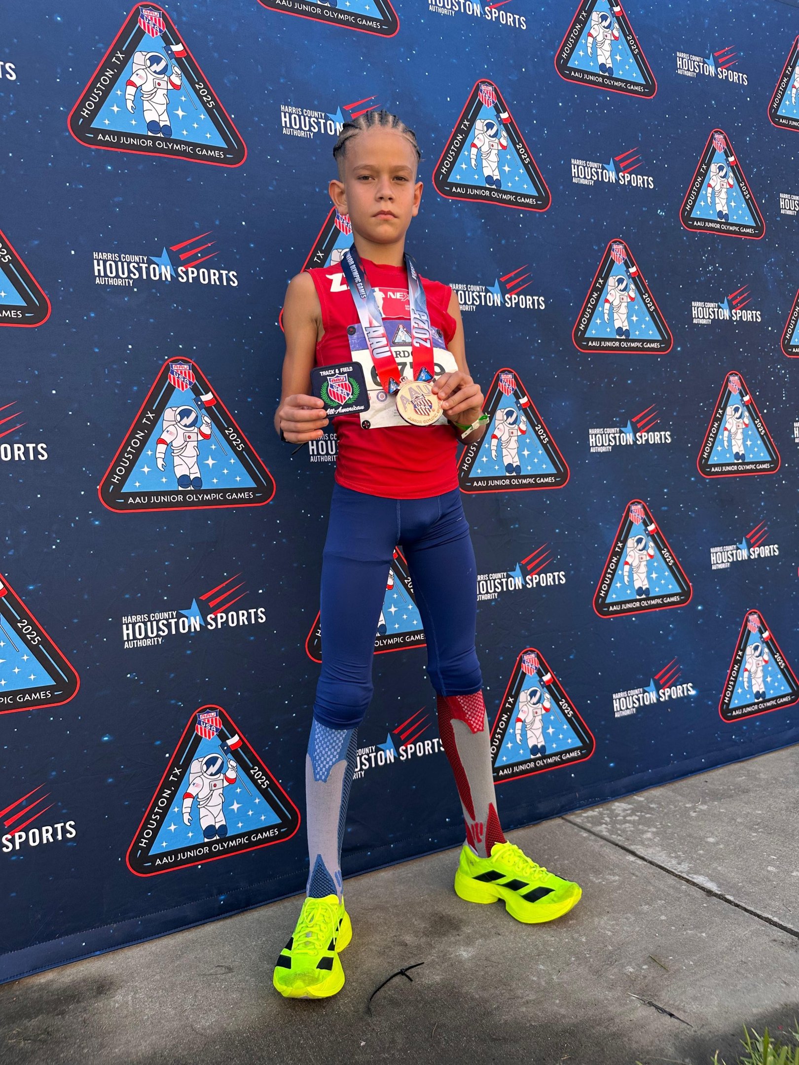 João, de 12 anos, brilha nos EUA e coloca o país no mapa do atletismo juvenil