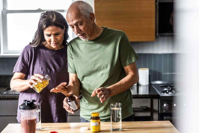 Os suplementos alimentares não conseguem reproduzir todos os benefícios dos alimentos integrais - (crédito: Getty Images) Os suplementos alimentares não conseguem reproduzir todos os benefícios dos alimentos integrais - (crédito: Getty Images)
