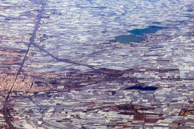Instituições ambientais fazem um apelo para que seja realizada uma avaliação da produção em Almeria, de modo que seja sustentável  -  (crédito: BBC)