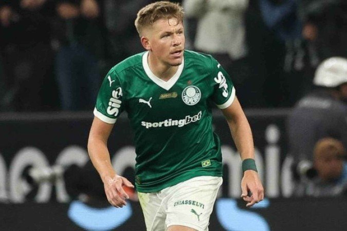 Bruno Fuchs está recuperado de um edema na coxa esquerda - (crédito: Foto: Cesar Greco/Palmeiras) Bruno Fuchs está recuperado de um edema na coxa esquerda - (crédito: Foto: Cesar Greco/Palmeiras)