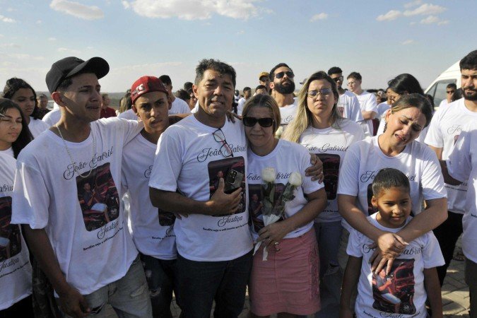 Família de jovem morto por policial civil pede justiça -  (crédito:  Minervino Júnior/CB)