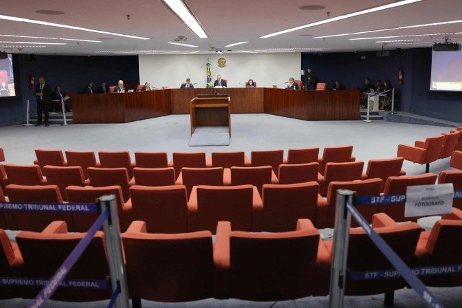 Primeira Turma do STF -  (crédito: Fellipe Sampaio/STF)