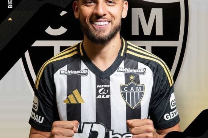 BIEL  - Entrou aos 24 do segundo tempo no lugar de Natanael para dar mais força ofensiva ao Atlético, mas não foi feliz na sua tarefa. NOTA 4,5 - Foto: Reprodução Instagram 