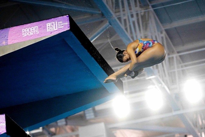 Dona do bronze no trampolim de 3 m, Heloá tem outras finais pela frente em Assunção
- (crédito: Alexandre Loureiro/Saltos Brasil) Dona do bronze no trampolim de 3 m, Heloá tem outras finais pela frente em Assunção
- (crédito: Alexandre Loureiro/Saltos Brasil)