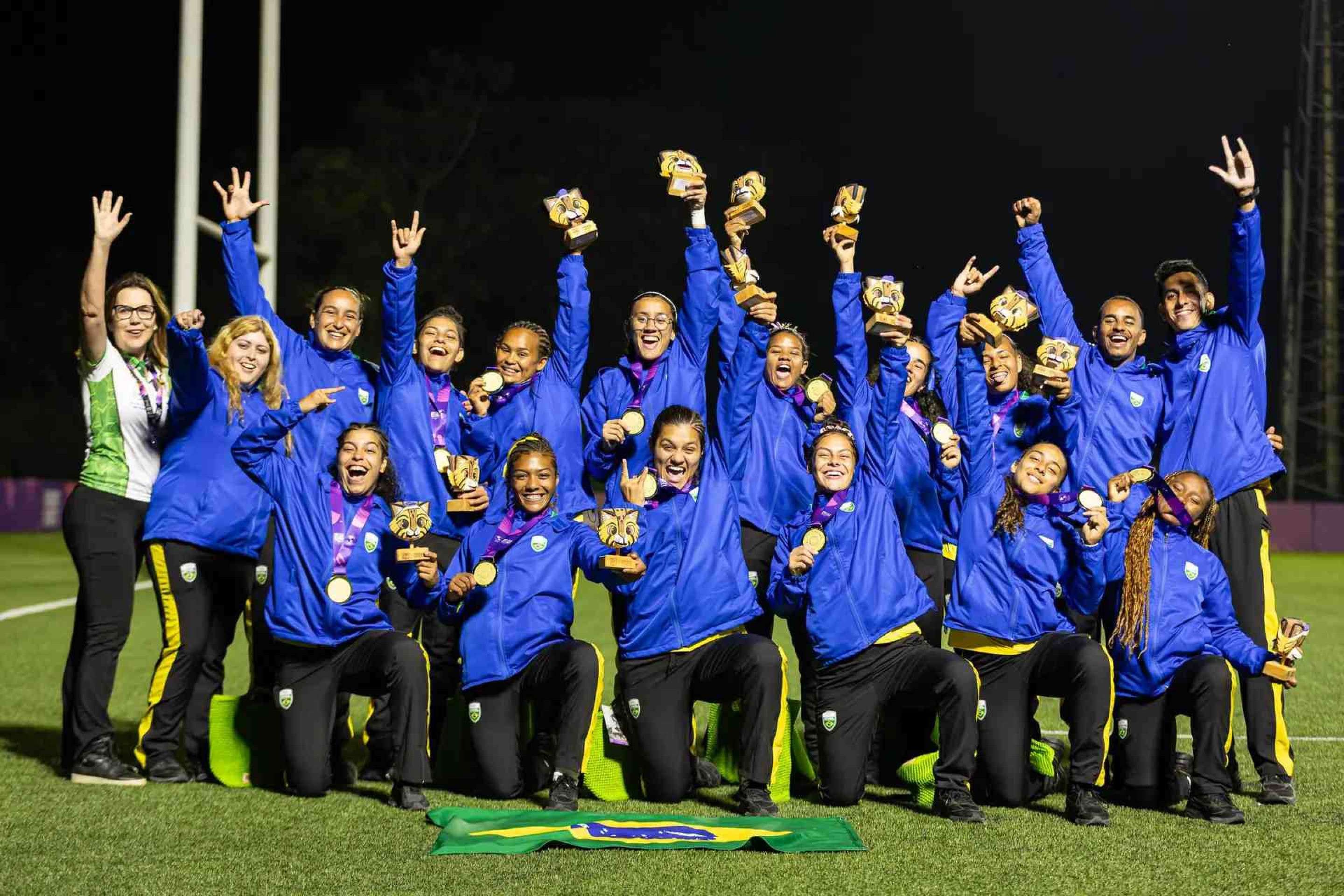 Giro Assunção-2025 #8: Brasil fecha domingo com ouro histórico das Yaras