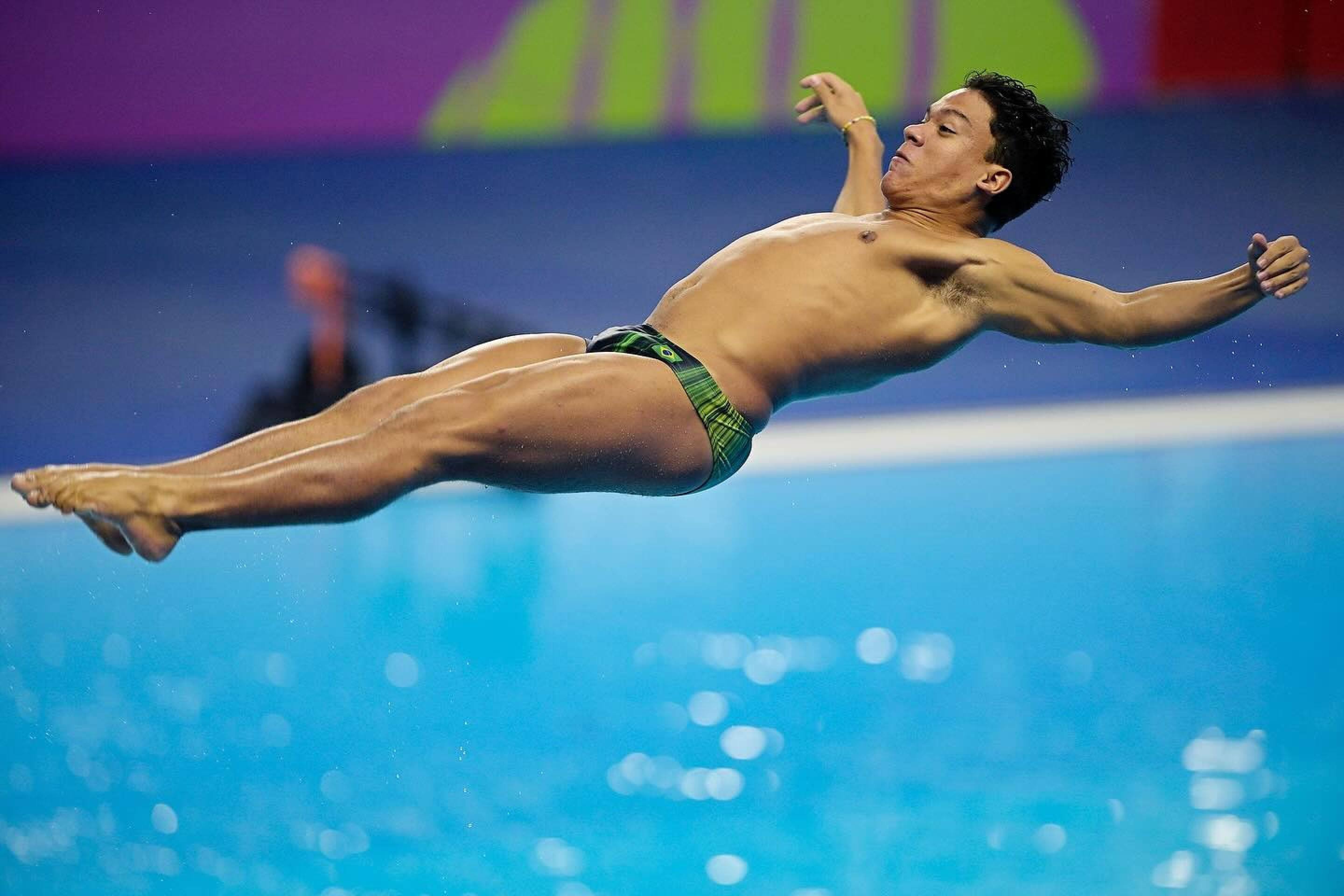 Quarteto coloca saltos ornamentais de Brasília em evidência no Pan Júnior