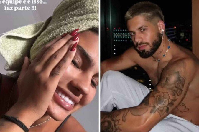 Em seus stories, a bailarina confirmou a saída: 