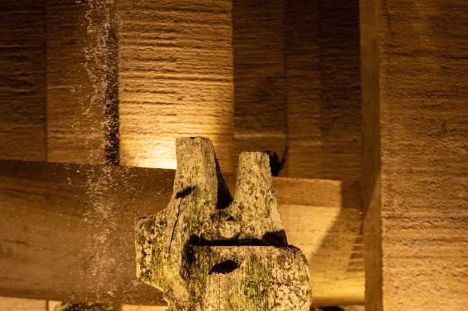 Escultura de Burle Marx instalada no Palácio da Justiça 