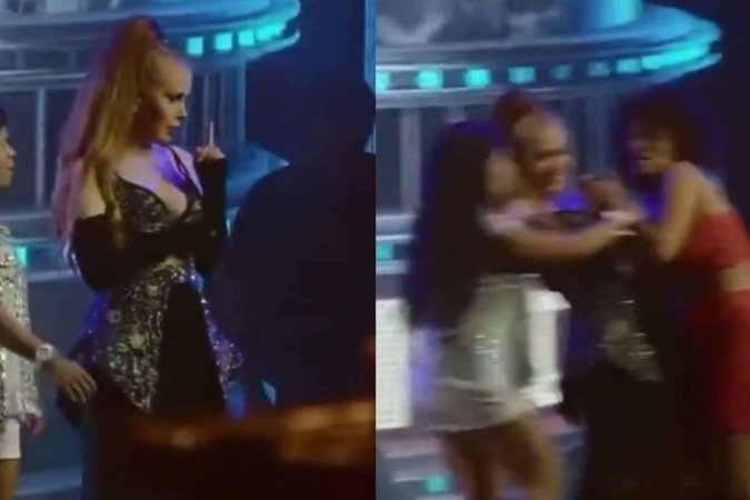 Joelma age contra fã após ser humilhada em show -  (crédito: Reprodução/Twitter)