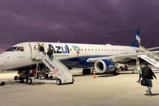 Azul passa a vender passagens para dez novas cidades por meio de codeshare com a Air Europa -  (crédito: Uai Turismo)