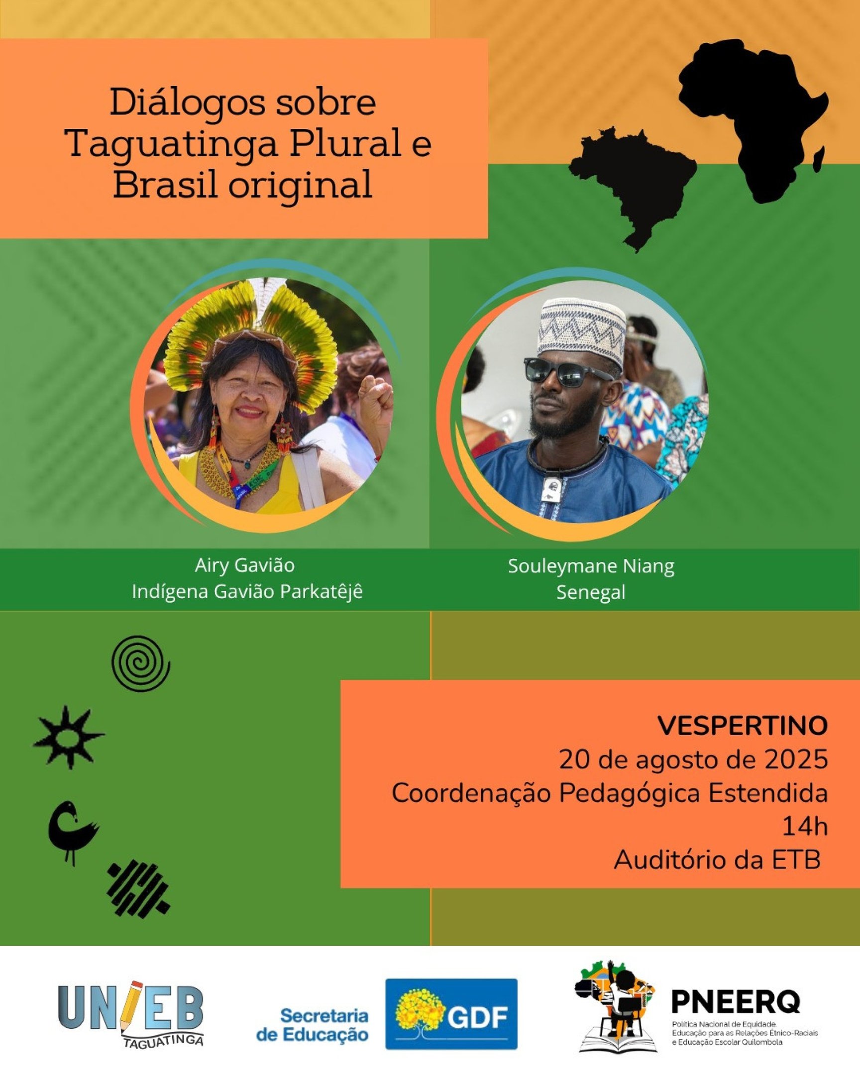 Evento Diálogos em Taguatinga Plural e Brasil Original