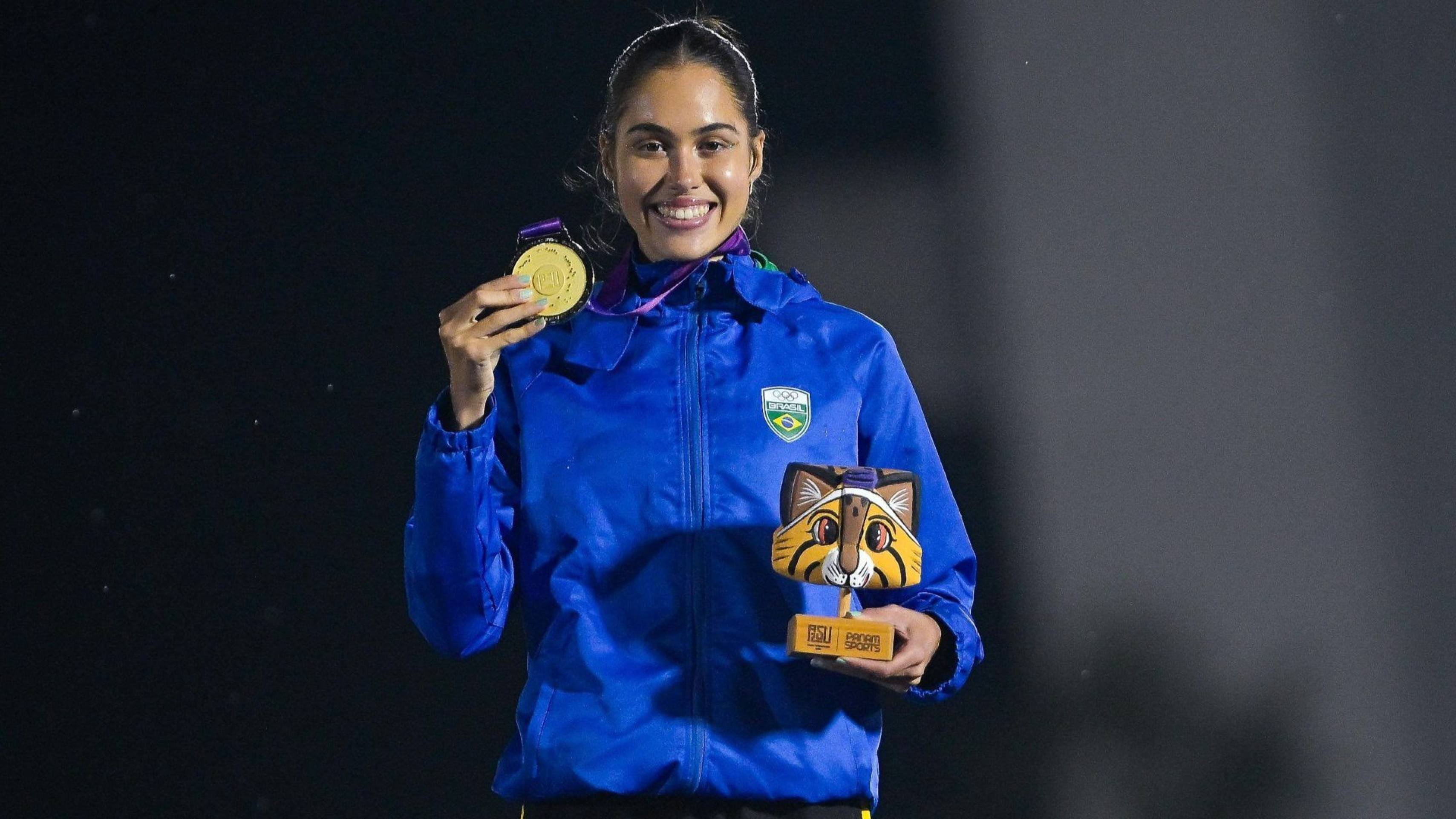 Diversão e sonho garantem ouro para Sabrina Gabrieli Pena no Pan Júnior