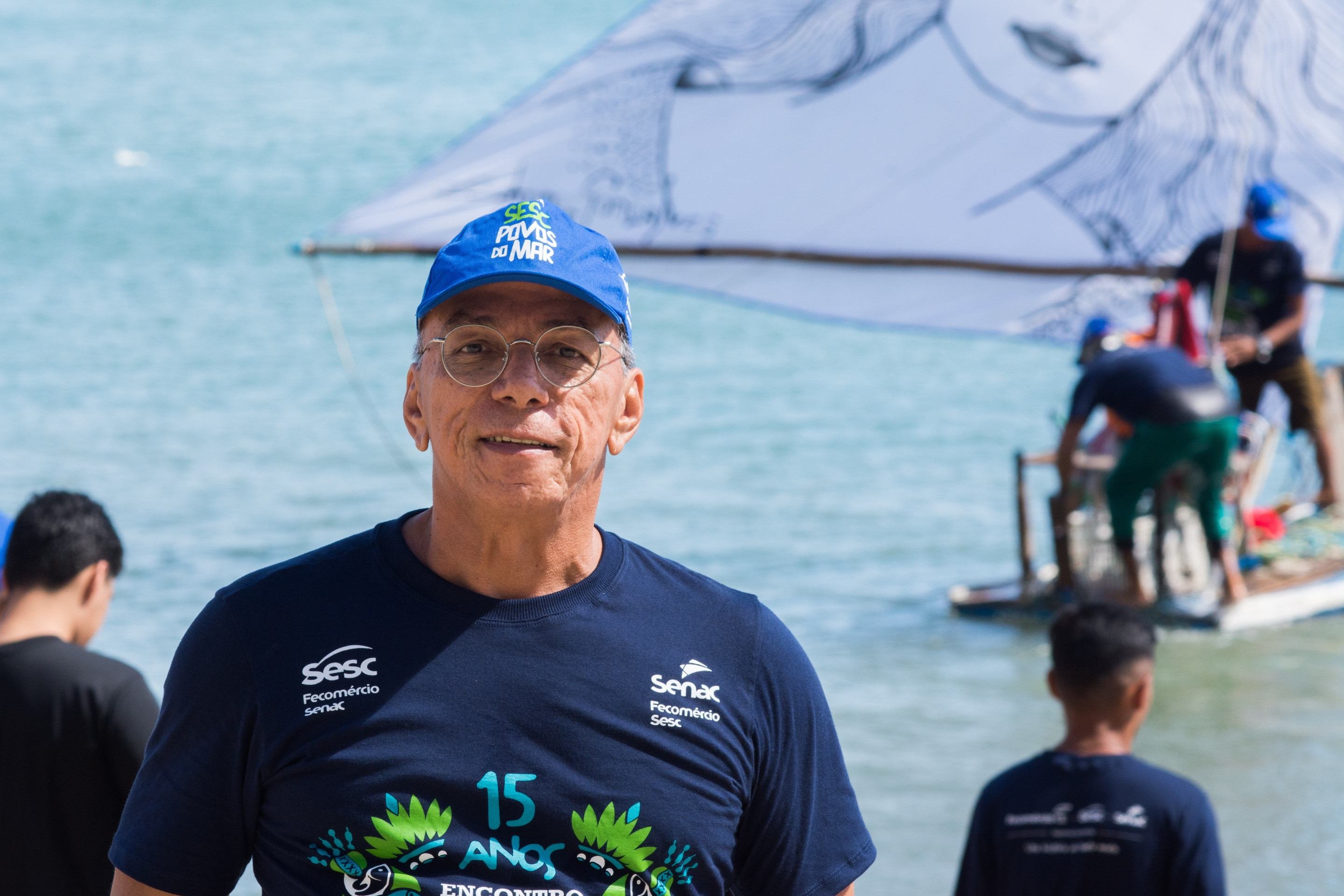 Edmar Gonçalves está presente desde a primeira edição do Aquavelas, que foi criado em 2019