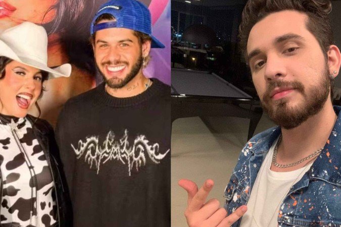 Ana Castela é flagrada no jato de Zé Felipe e Gustavo Mioto se revolta -  (crédito: Reprodução/Instagram)