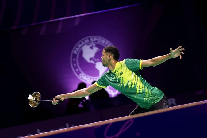 O badminton blindou Deivid do crime organizado na Comunidade da Chacrinha, no Rio