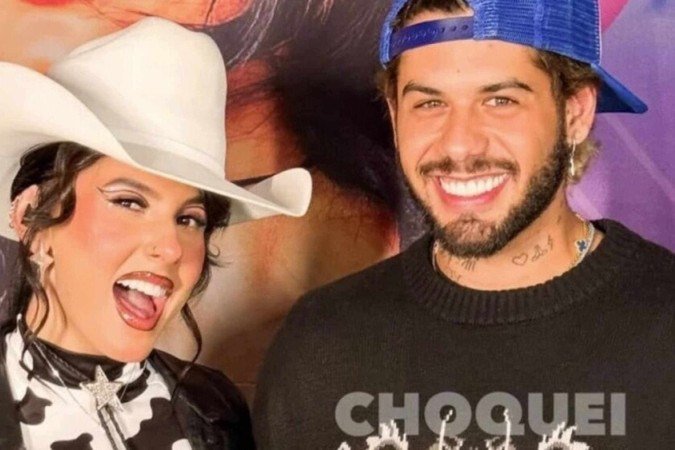 Zé Felipe e Ana Castela - (crédito: Reprodução/Instagam) Zé Felipe e Ana Castela - (crédito: Reprodução/Instagam)