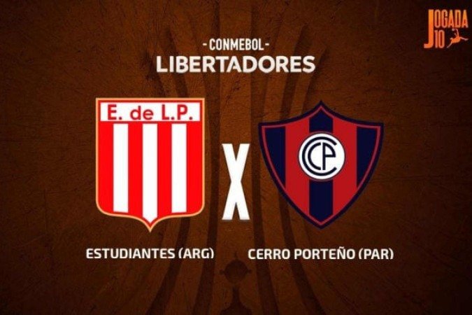 Estudiantes e Cerro Porteño decidem vaga nas quartas de final da Libertadores -  (crédito: Foto: Jogada10)