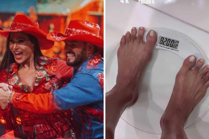 A motivação de Gracyanne para o desafio vem do desejo de se destacar no programa - (crédito: Observatorio dos Famosos) A motivação de Gracyanne para o desafio vem do desejo de se destacar no programa - (crédito: Observatorio dos Famosos)