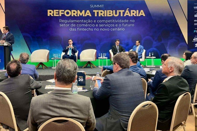 Evento 'Reforma Tributária: regulamentação e competitividade no setor de comércio e serviços e o futuro das fintechs no novo cenário' -  (crédito: CB/D.A Press)